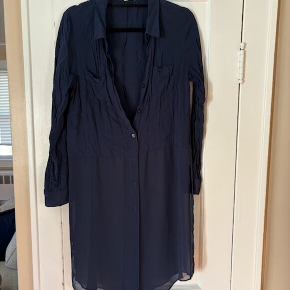 BCBGeneration Button Up Long Sleeve Blouse - Picture 2 of 5